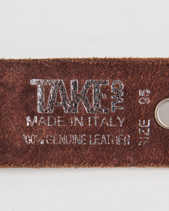 Кожаный ремень made in Italy Take two — фото 4