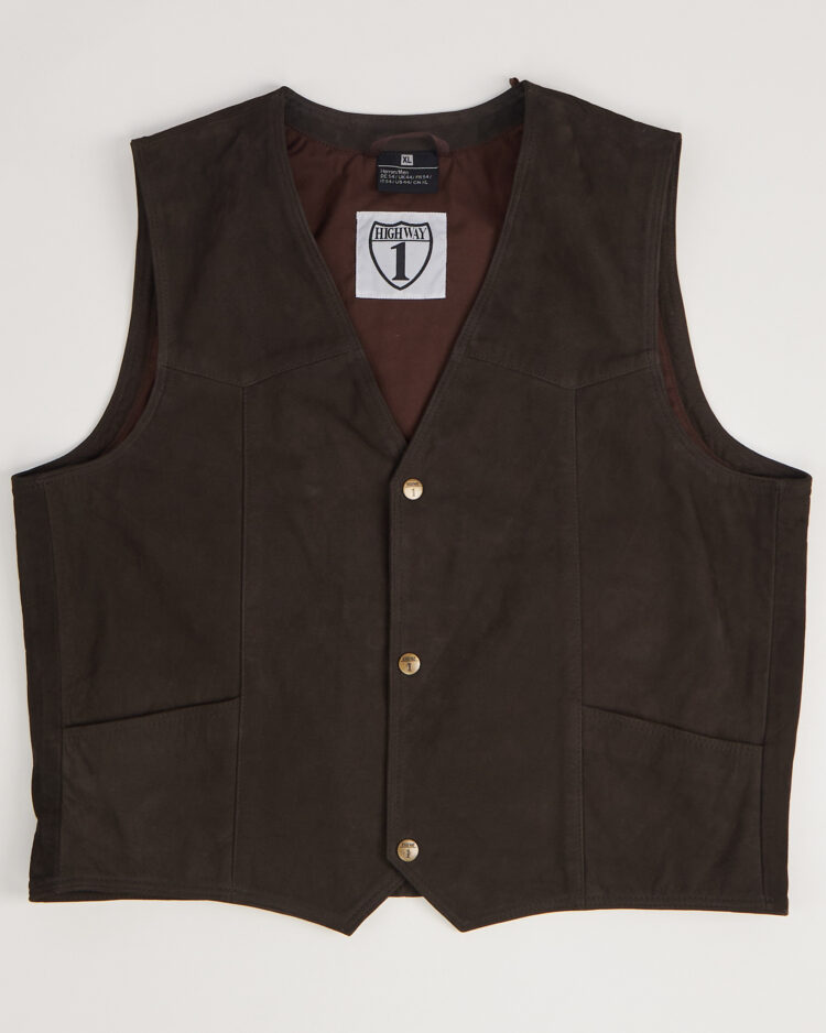 Кожаный жилет Highway