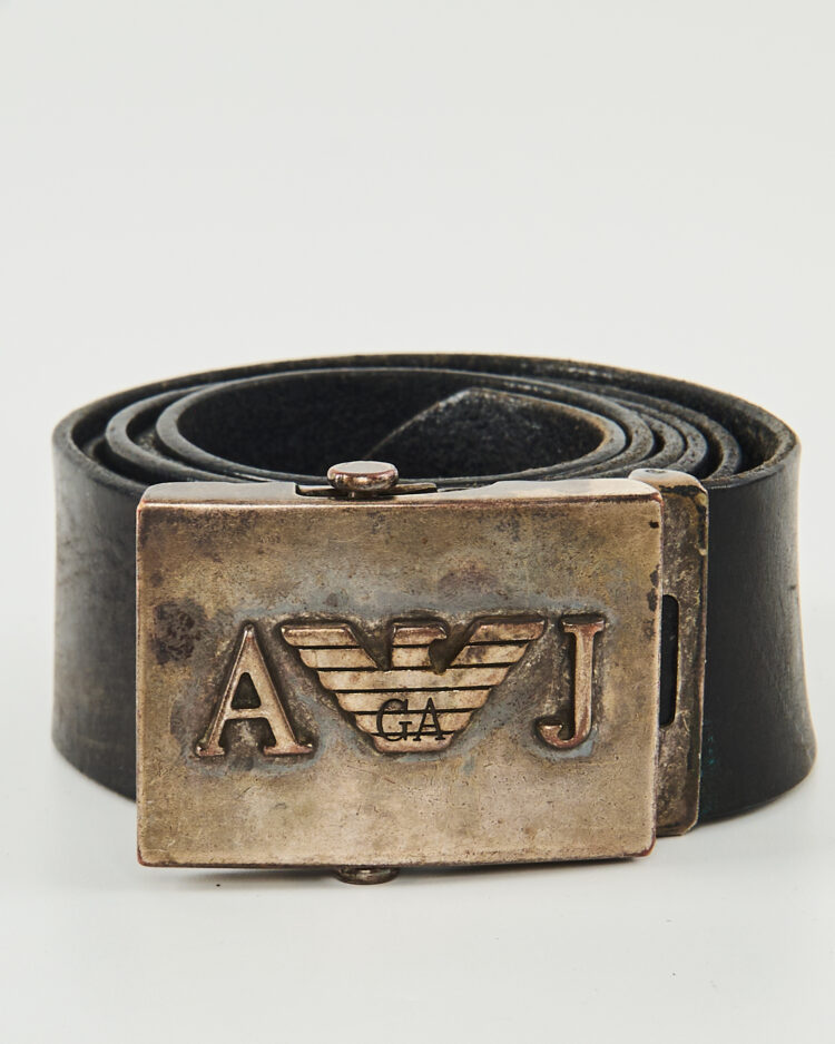 Кожаный ремень Armani Jeans