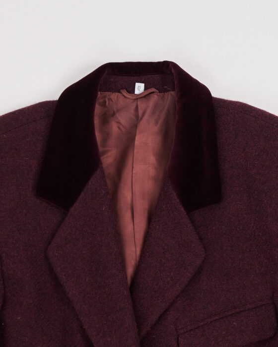 Пиджак с бархатным воротником — фото 2