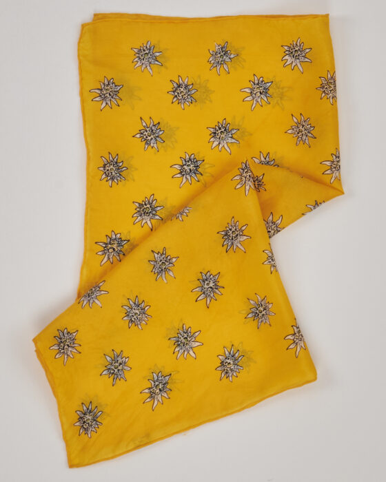 Шелковый платок с Эдельвейсами — фото 2