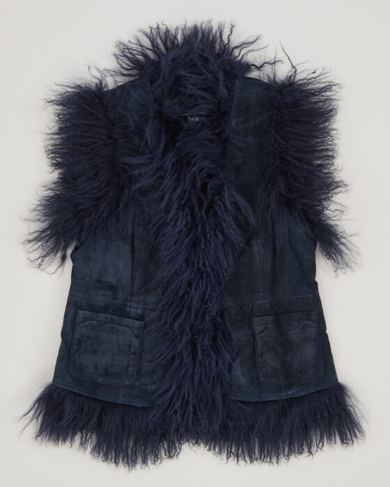 Жилет с мехом ламы Heine Heine