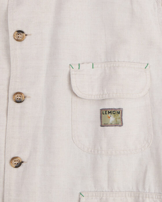 Рубашка из хлопка Lemon Made in Italy Lemon — фото 4