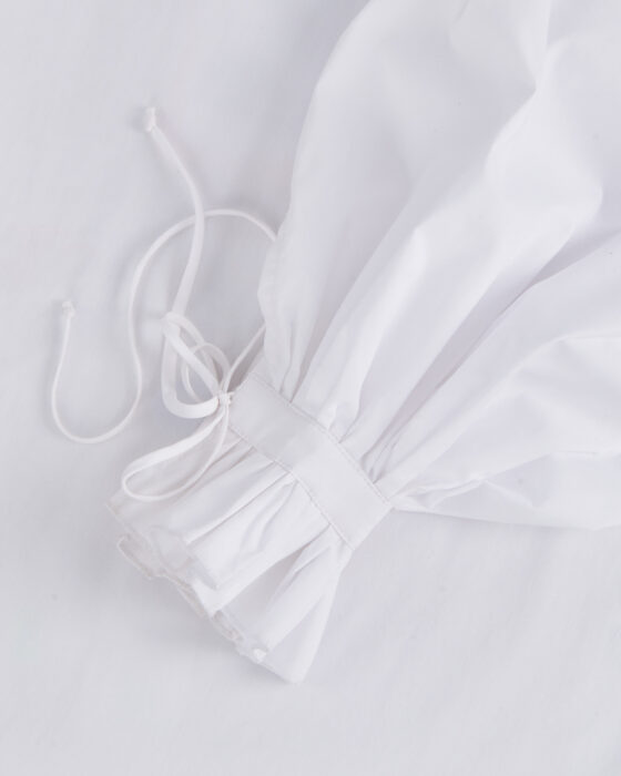 Блуза с викторианским воротником — фото 3