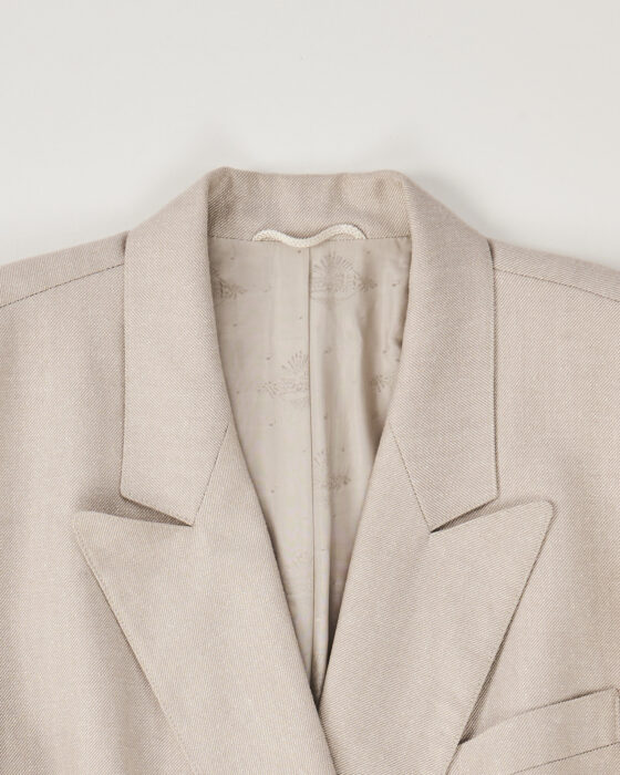 Бежевый жакет del mod CITY COMBI — фото 2