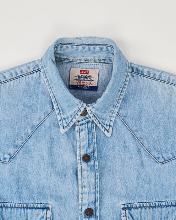 Джинсовая рубашка Levis Levi Strauss & Co — фото 5