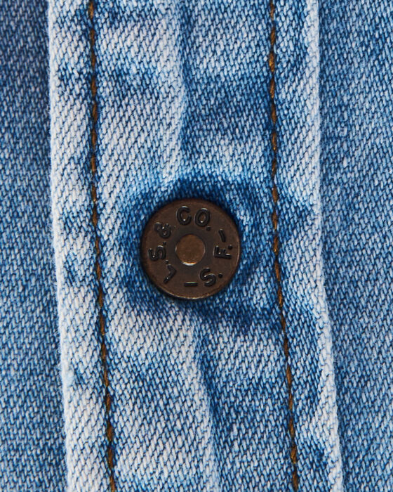 Джинсовая рубашка Levis Levi Strauss & Co — фото 3