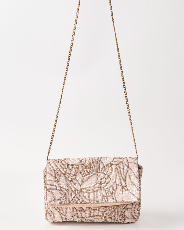 Сумка с вышивкой пайетками