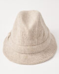 Панама из шерсти Herringbone Herringbone