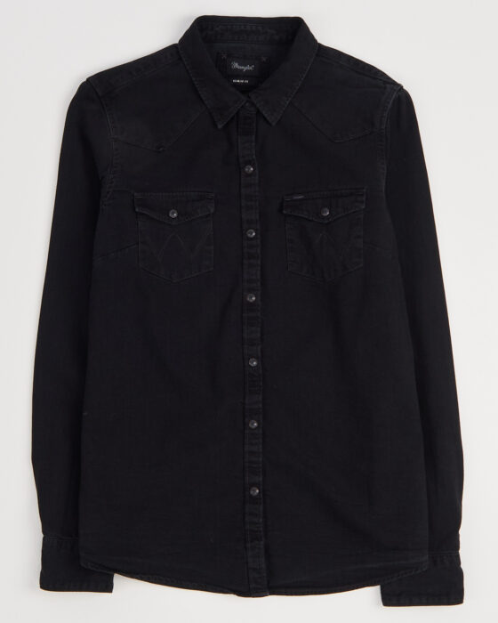 Хлопковая рубашка Wrangler Wrangler