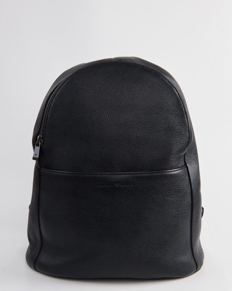 Кожаный рюкзак Emporio Armani