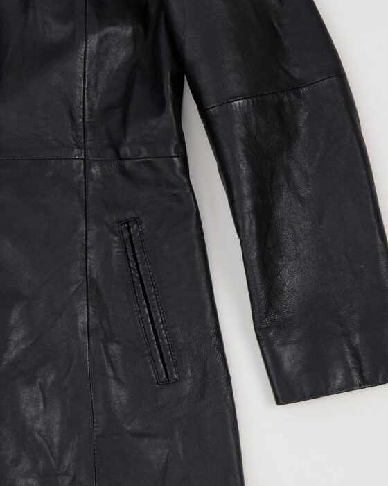 Кожаное пальто — фото 3