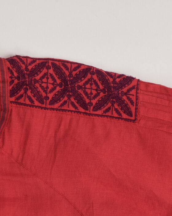 Блуза из льна и хлопка с вышивкой Gudrun Sjoden — фото 5