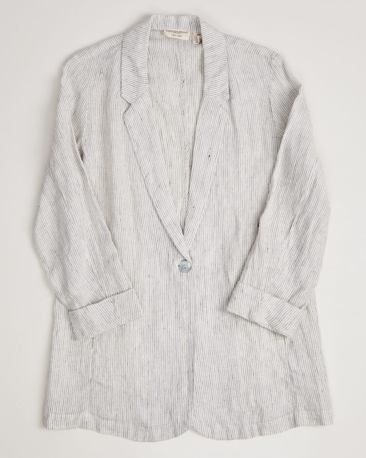 Жакет из льна Christian Siriano