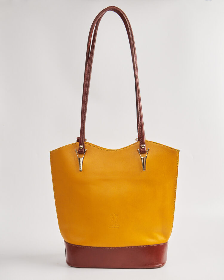 Кожаная сумка made in Italy