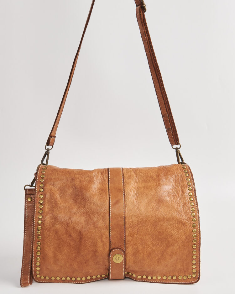 Кожаная сумка made in Italy