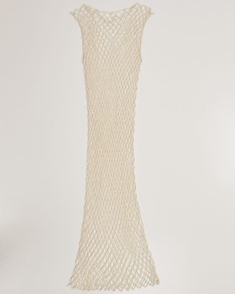 Платье-сетка  с блеском