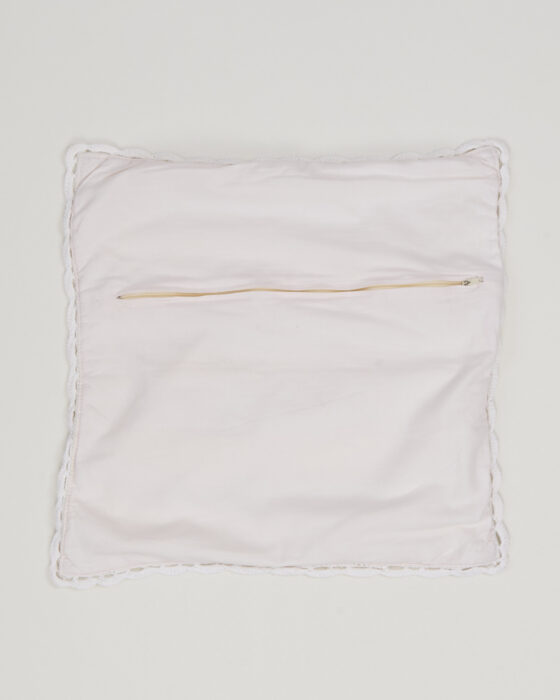 Вязаная наволочка с узором — фото 2