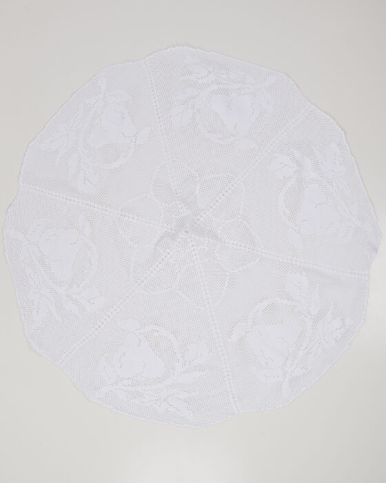 Круглая скатерть с узором