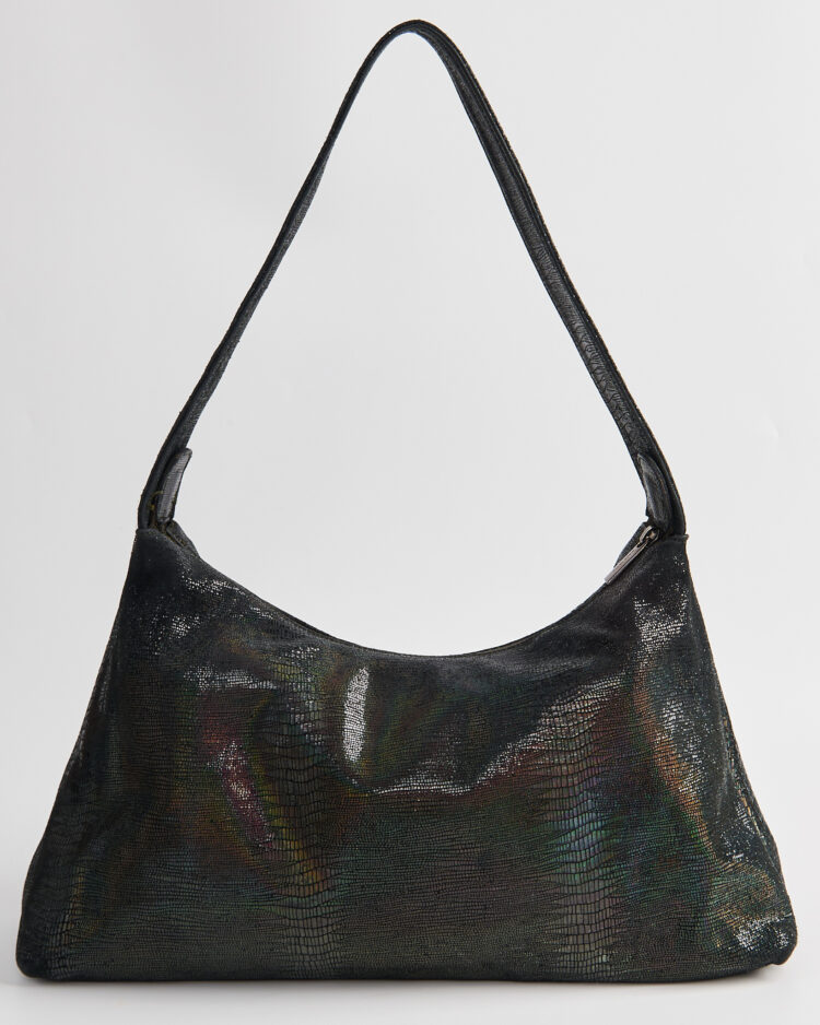 Сумка из кожи под рептилию