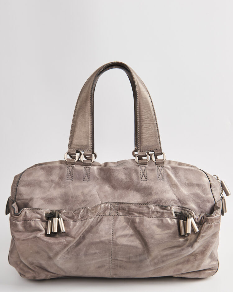 Кожаная сумка Donna Karan