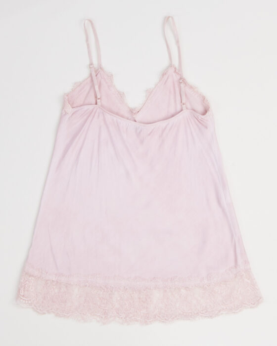 Шёлковый топ с кружевом Sunny studio — фото 2