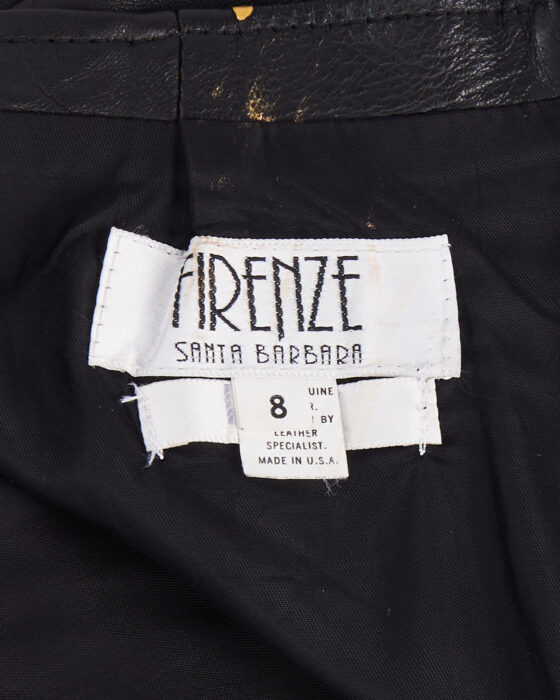 Кожаная юбка Firenze Firenze — фото 5