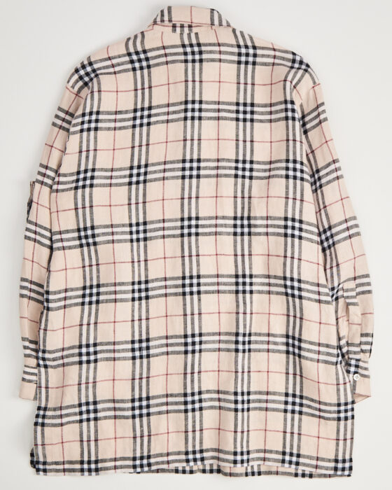 Льняная рубашка Burberry Burberry — фото 2