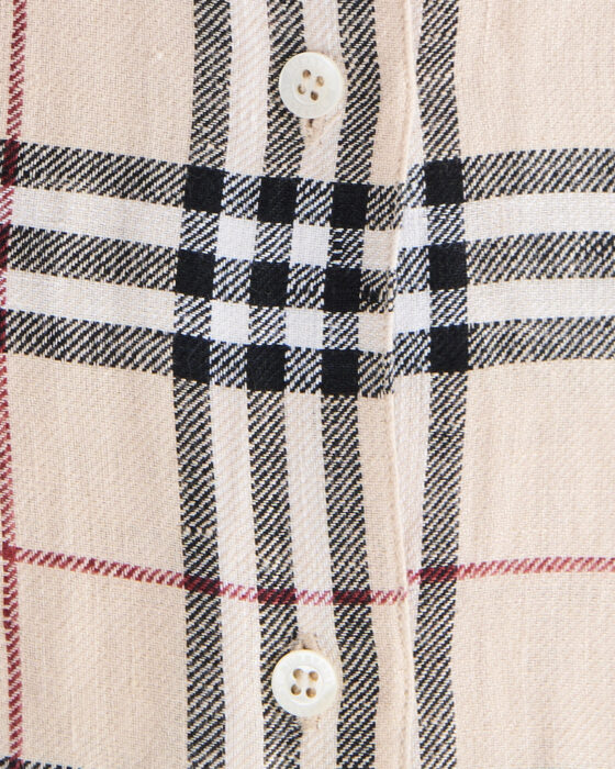 Льняная рубашка Burberry Burberry — фото 6