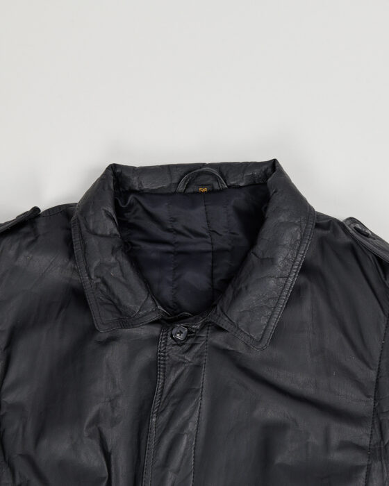 Кожаный плащ — фото 3