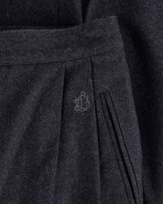 Брюки из шерсти made in Italy Les Copains — фото 4