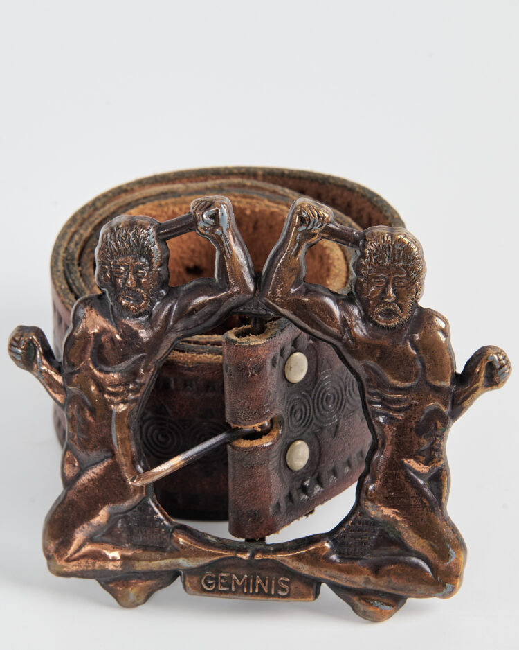 Кожаный ремень Geminis