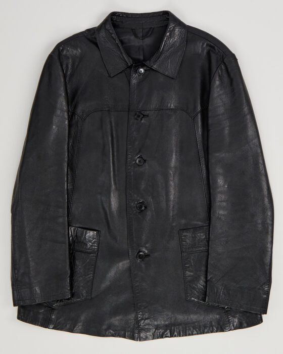 Винтажная куртка из кожи