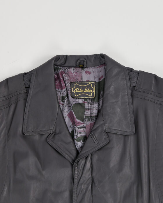 Кожаный плащ Rene Styled by Renaldo Rene Styled by Renaldo — фото 2