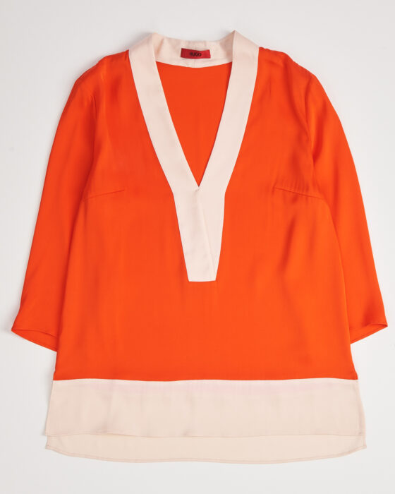 Блуза из шелка Hugo Boss Hugo Boss