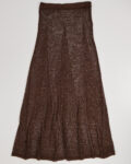Вязанная юбка макси