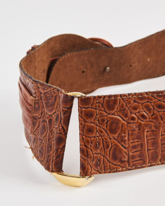 Ремень из натуральной кожи — фото 4