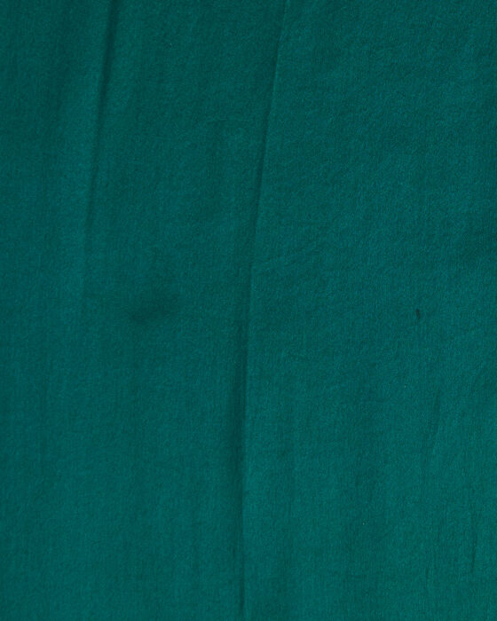 Брюки из шелка изумрудного цвета — фото 6