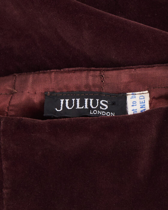 Бархатная юбка Jilus London — фото 4