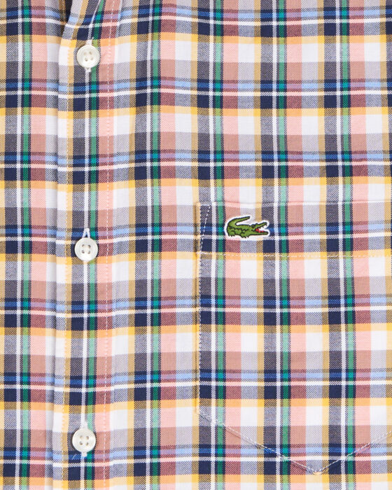Рубашка хлопковая Lacoste Lacoste — фото 4