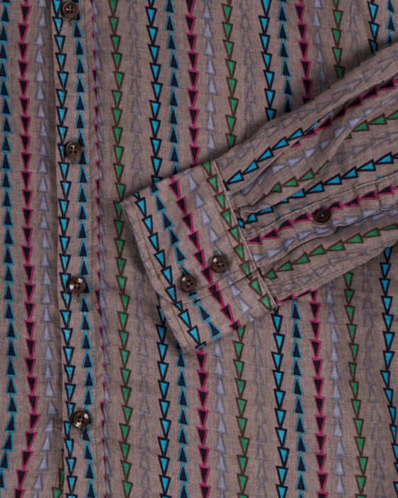 Рубашка из льна Desigual Desigual — фото 4