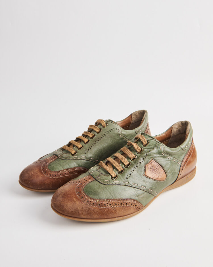 Кеды кожанные Galizio Torresi Made in Italy