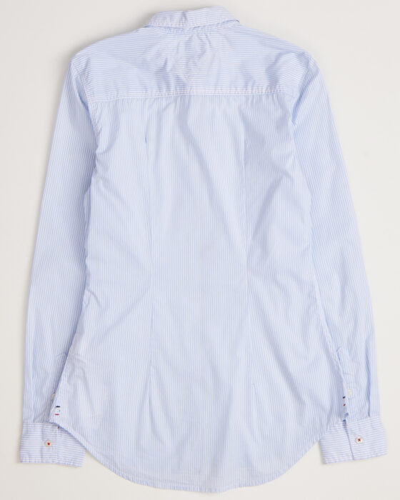 Рубашка в полоску Tommy Jeans Tommy Hilfiger — фото 6