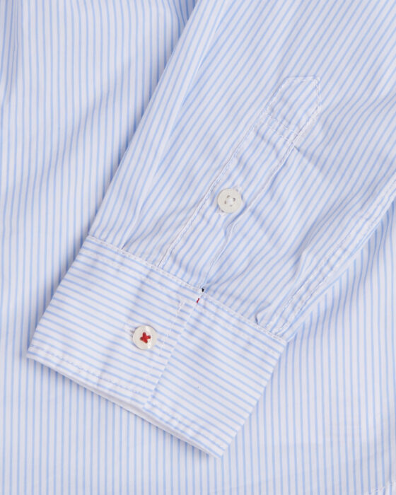 Рубашка в полоску Tommy Jeans Tommy Hilfiger — фото 4