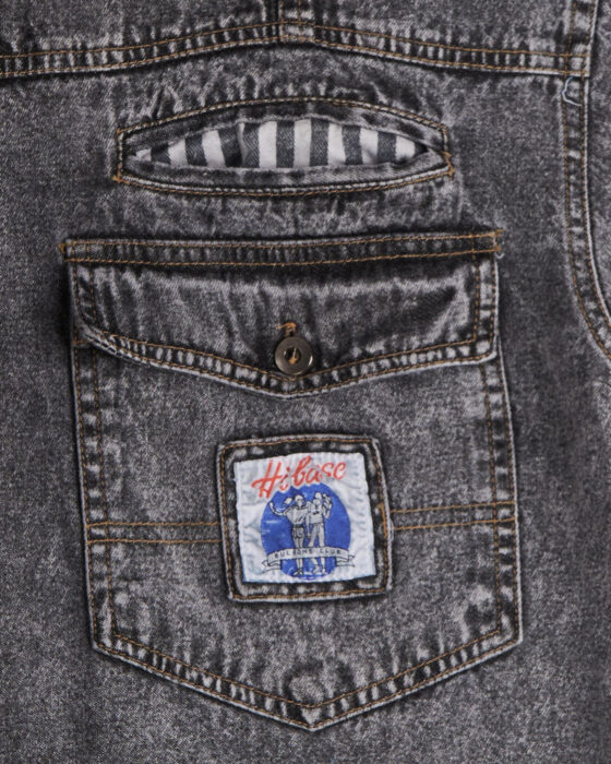 Джинсовая рубашка с эффектом “варки” — фото 3