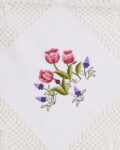 Скатерть с вышивкой тюльпаны — фото 3