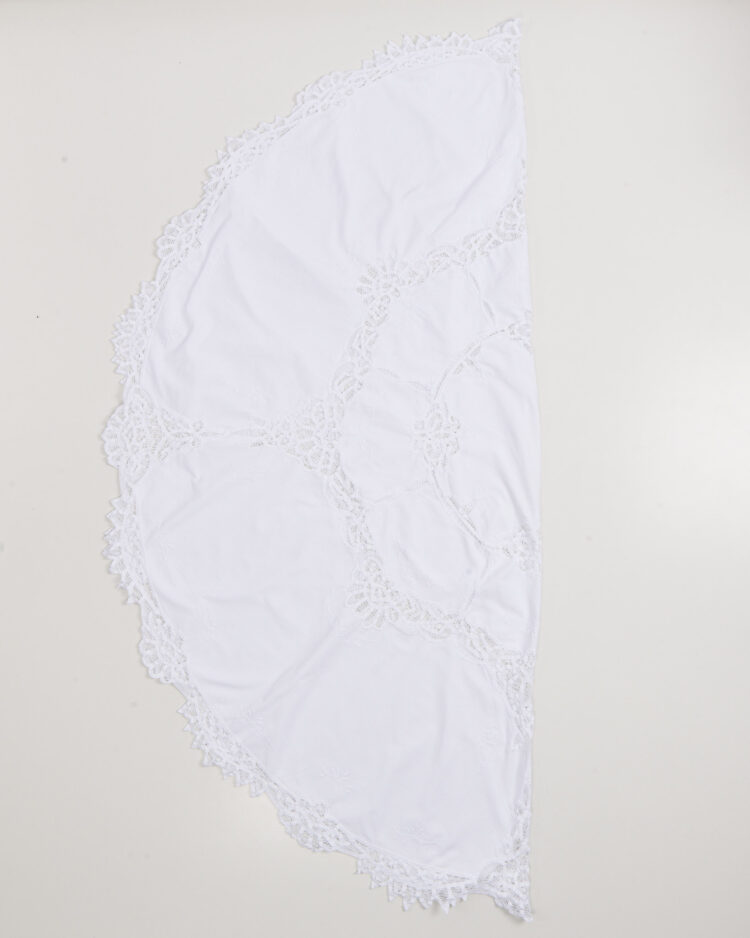 Кружевная скатерть из хлопка