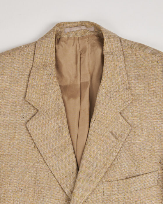 Пиджак из льна и шерсти — фото 2