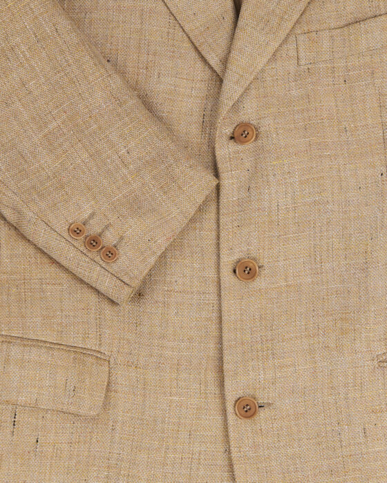 Пиджак из льна и шерсти — фото 3