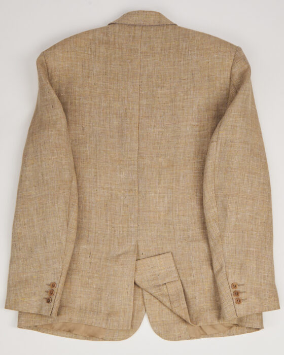 Пиджак из льна и шерсти — фото 5